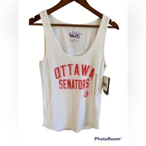 NWT Touch by Alyssa Milano NHL Ottawa Senators Tank Top